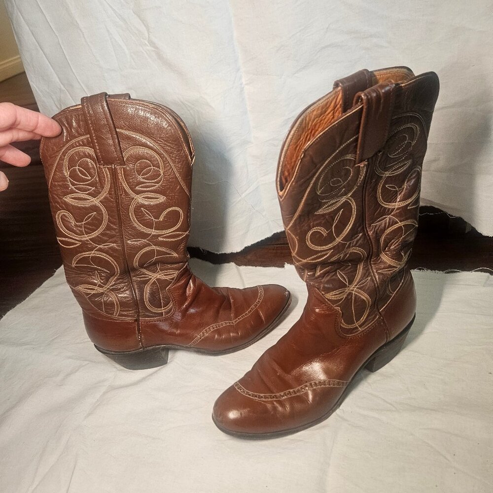 Vintage The Sanders Bootmakers Western Style Boots